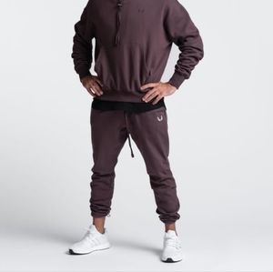 Asrv lightweight faded plum joggers
